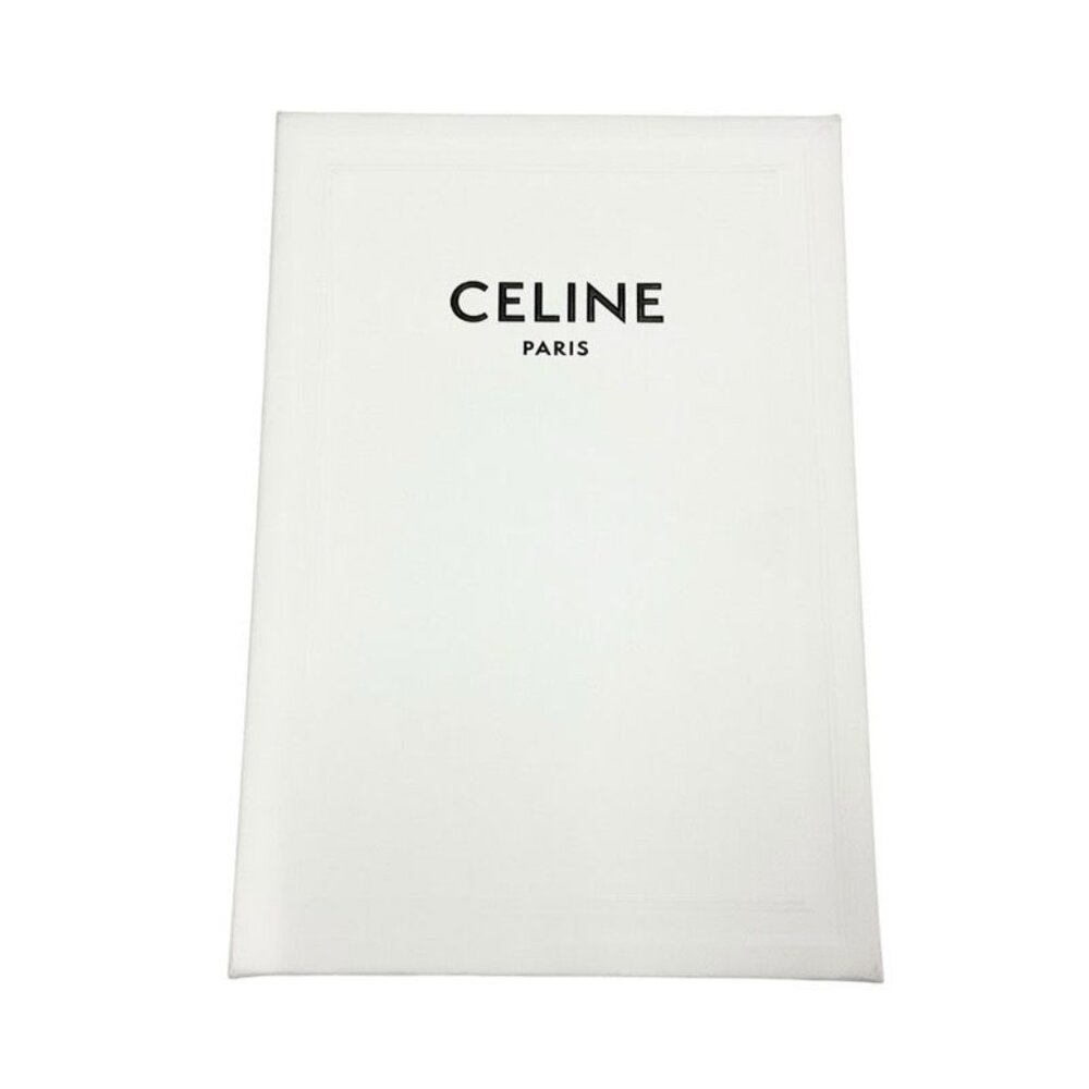 Celine Charm Brown White Gold Triomphe Canvas Logo Micro Vertical Cabas - Picture 9 of 9